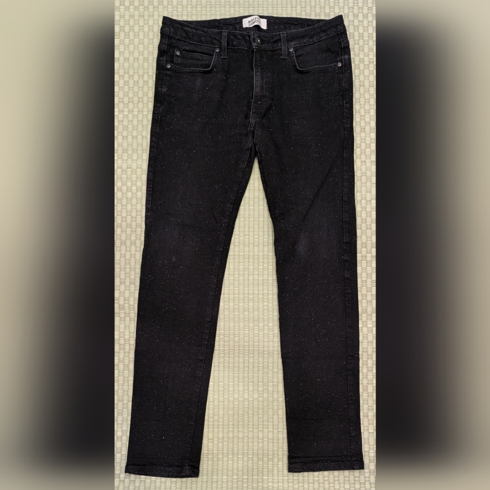 Naked & Famous Cookies & Cream 2 Jeans Super Skinny Guy Men's Size 36 x 32